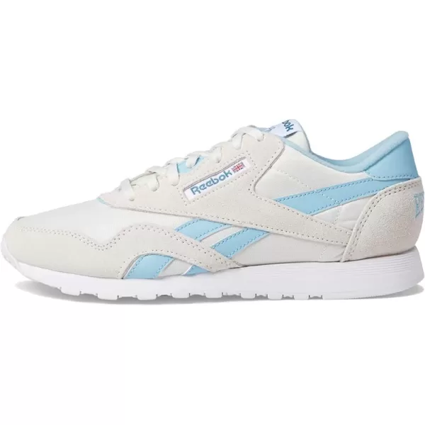 imageReebok Womens Classic Nylon Casual Shoes in ChalkBlue PeakFtwr White