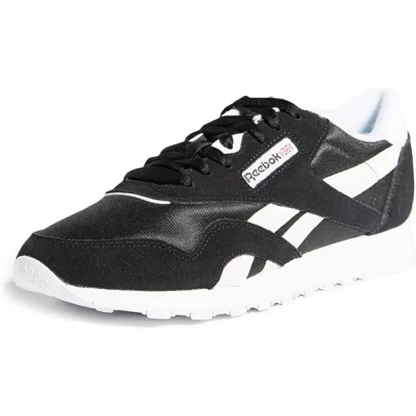 imageReebok Womens Classic Nylon Casual Shoes in Classic Black and White