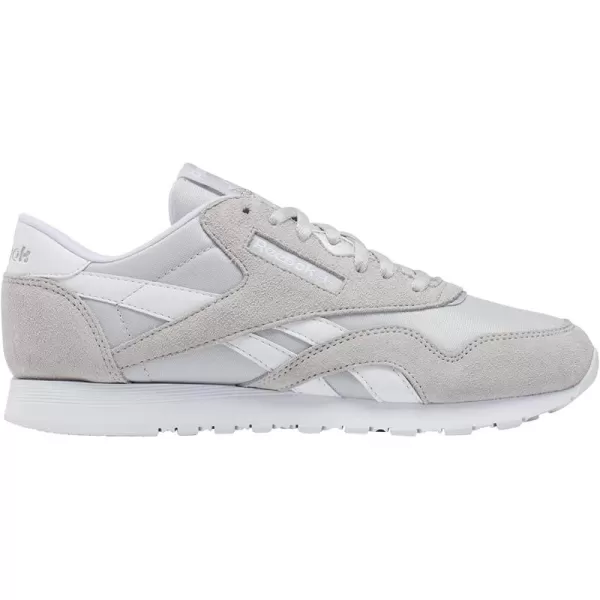 imageReebok Womens Classic Nylon Casual Shoes in Steely Fog and White