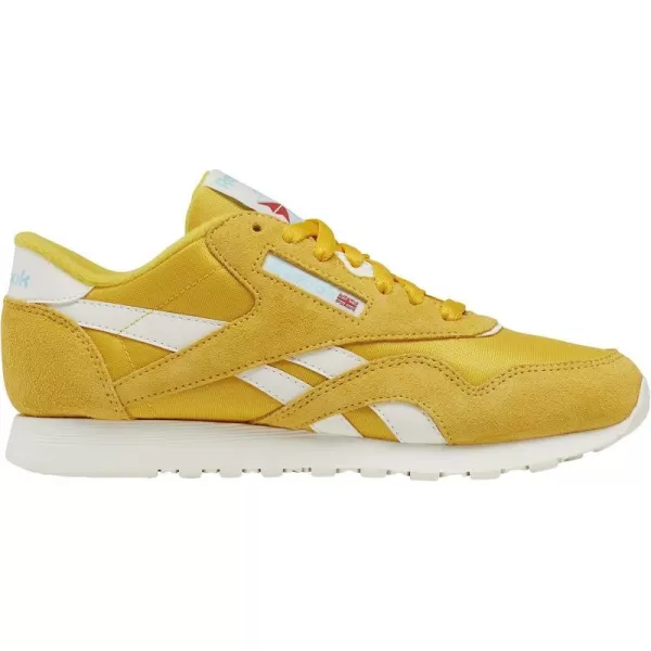 imageReebok Womens Classic Nylon SneakerYellowYellowChalk