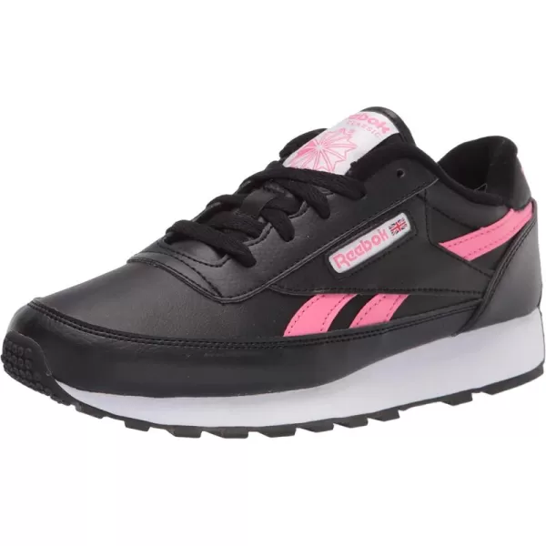 imageReebok Womens Classic Renaissance Sneaker in BlackAstpnkWhite