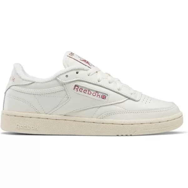 imageReebok Womens Club C 85 Vintage Walking ShoeChalkWhiteRose