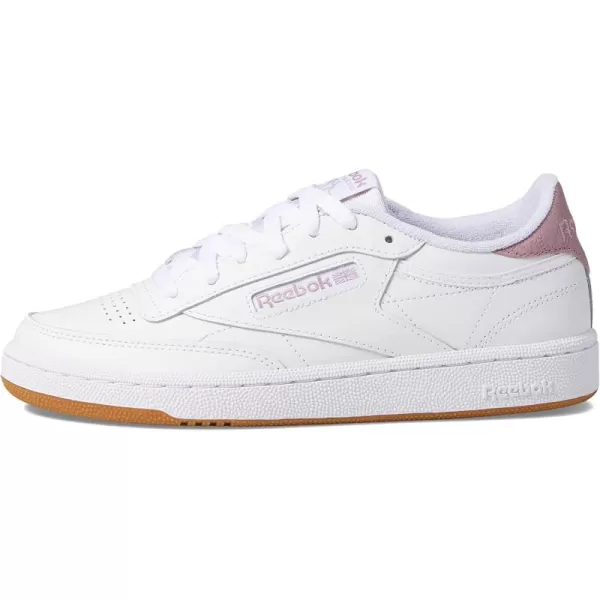 imageReebok Womens Club C Walking Shoe  WhiteInfused Lilac