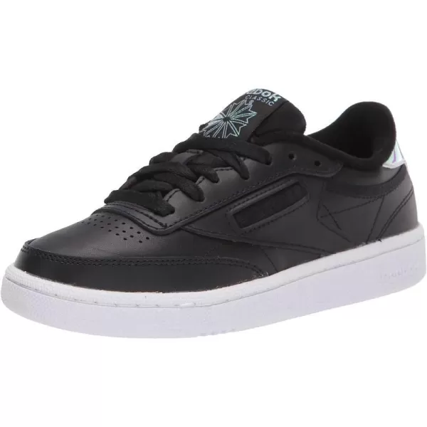 imageReebok Womens Club C Walking ShoeBlackWhiteBlack