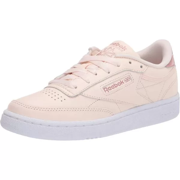 imageReebok Womens Club C Walking ShoeCeramic PinkBlush MetalFtwr White