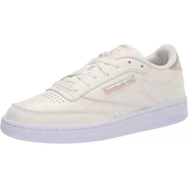 imageReebok Womens Club C Walking ShoeChalkGolden BronzeFtwr White