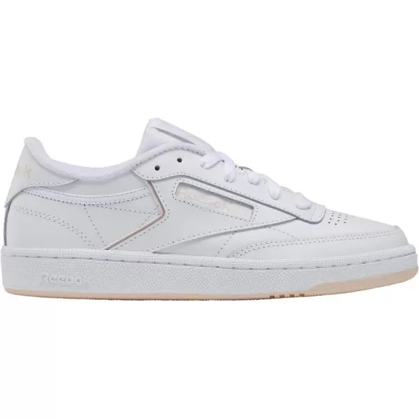 imageReebok Womens Club C Walking ShoeWhitePink