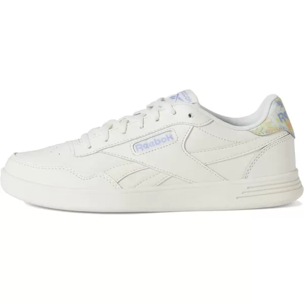 imageReebok Womens Court Advance Sneaker in ChalkAura OrangeLilac Glow