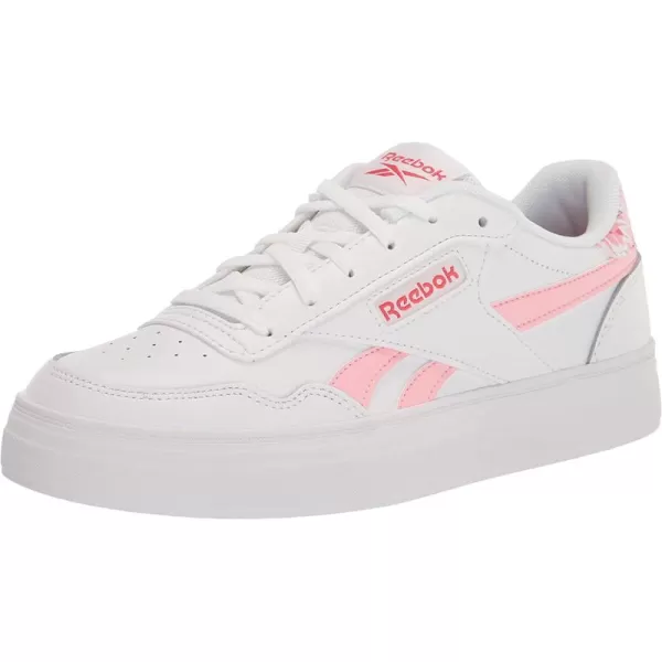 imageReebok Womens Court Advance Sneaker in WhitePink GlowCherry