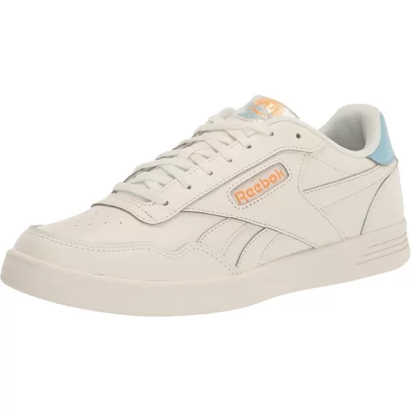 imageReebok Womens Court Advance SneakerChalkBlue PearlPeach Fuzz