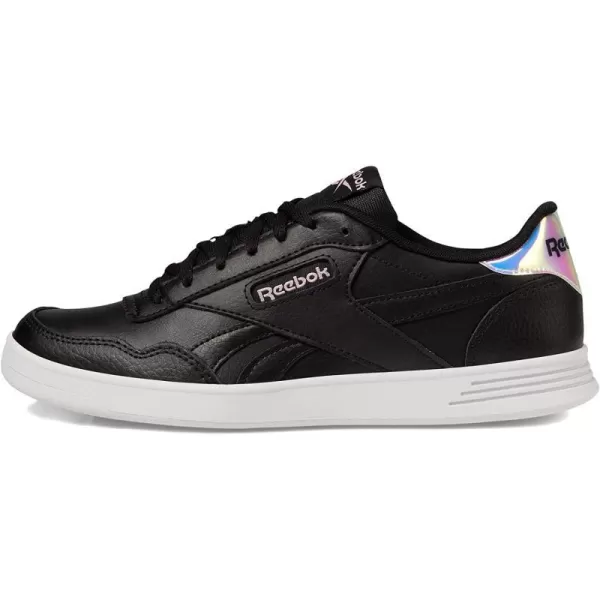 imageReebok Womens Court Advance SneakerFtwwhtBlkwhiPnkglw