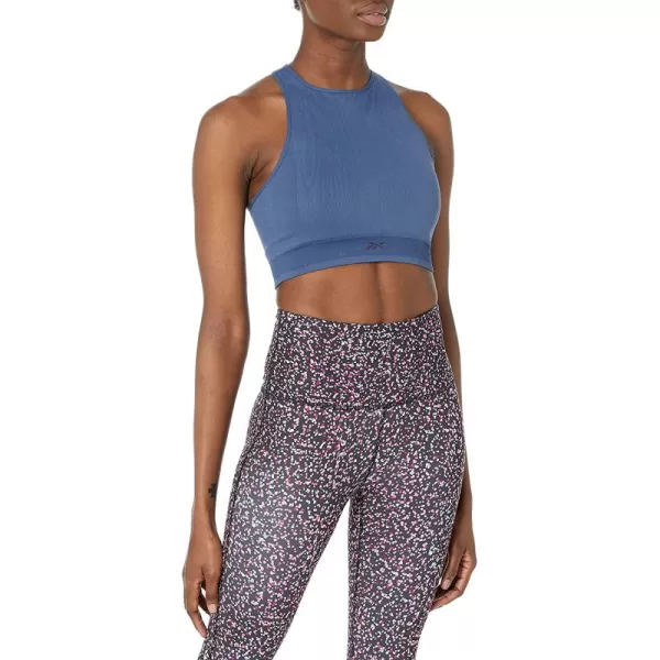 imageReebok Womens Crop Tank in Batik BlueBlack