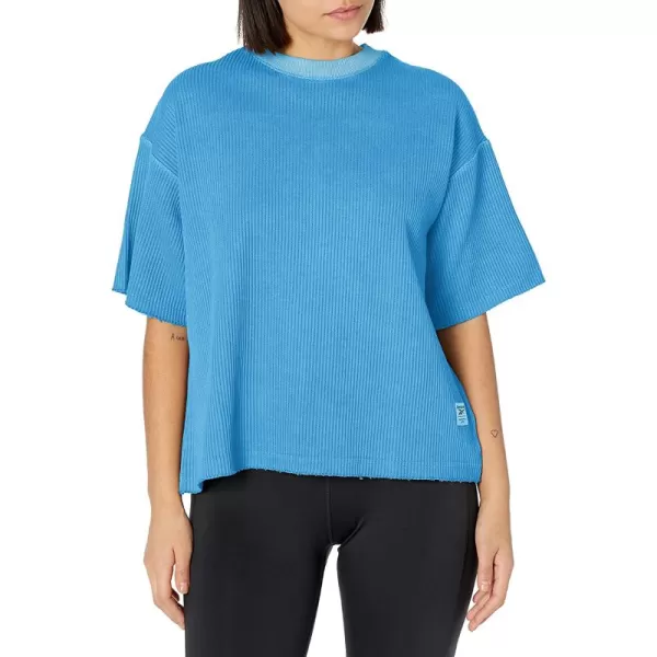imageReebok Womens Essential BlueNatural Dye Tee