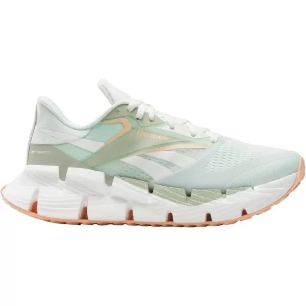imageReebok Womens Floatzig 1 SneakerAqua DustVintage GreenPeach Glow
