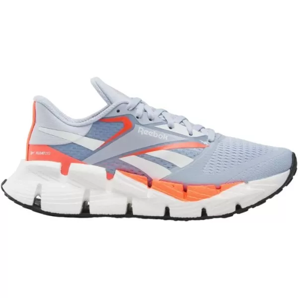 imageReebok Womens Floatzig 1 SneakerPale BlueFootwear WhiteOrange Flare