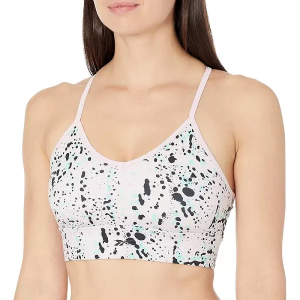 imageReebok Womens Frost BerryBlackBlue TriBack Sports Bra Light Support