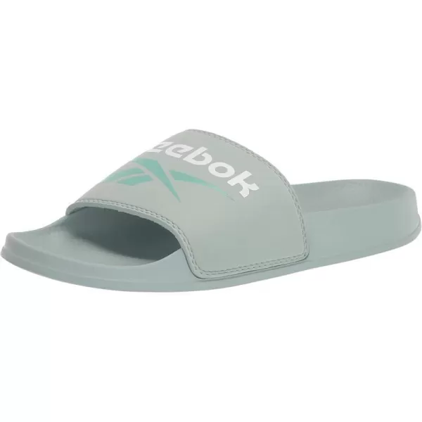 imageReebok Womens Fulgere Slides SandalSeaside GreySemi Classic TealWhite