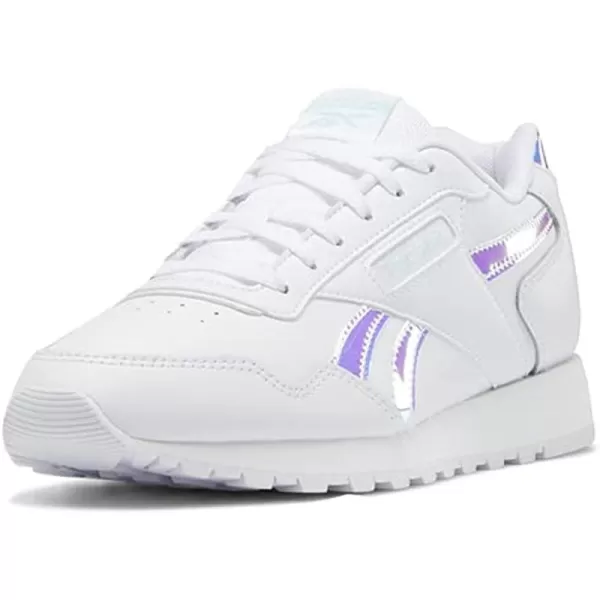 imageReebok Womens Glide Sneaker in White and Mist