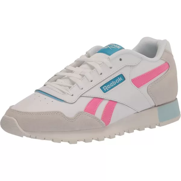 imageReebok Womens Glide SneakerWhitePure GreyRadiant Aqua