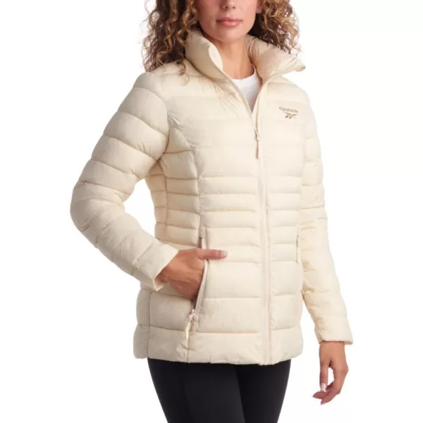 imageReebok Womens Jacket  Lightweight Puffer Parka Coat  Casual Jacket for Women SXLStucco