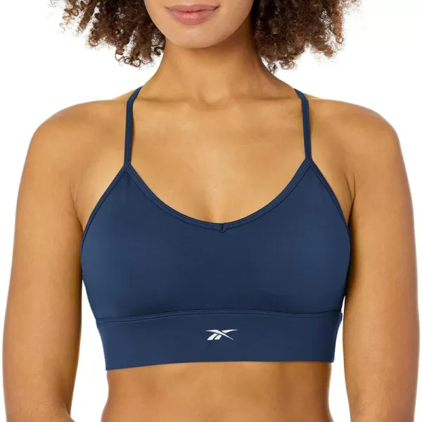 imageReebok Womens Light Support TriBack Sports Bra Batik Blue