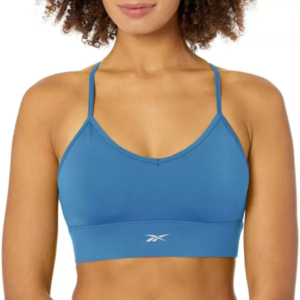 imageReebok Womens Light Support TriBack Sports Bra Essential Blue
