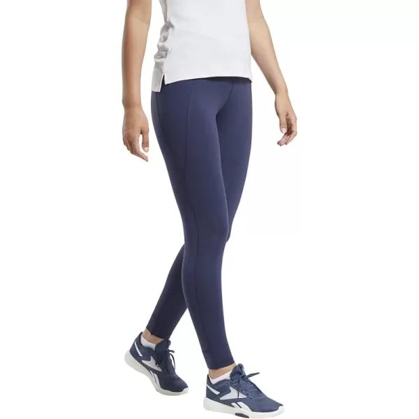 imageReebok Womens Lux Highrise Training Tight 20 Vector Navy