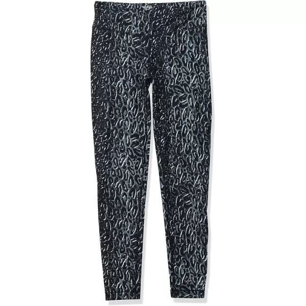 imageReebok Womens Lux Leggings in Black and Cheetah