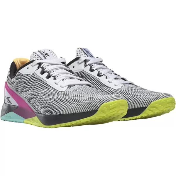 imageReebok Womens Nano X1 Cross TrainerFtwr WhiteCore BlackPursuit Pink