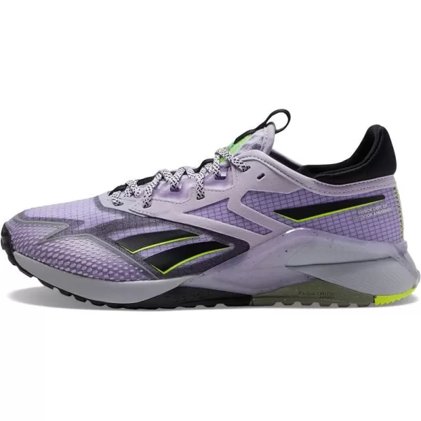 imageReebok Womens Nano X2 Tr Adventure Cross TrainerPurple OasisHarmony GreenBlack