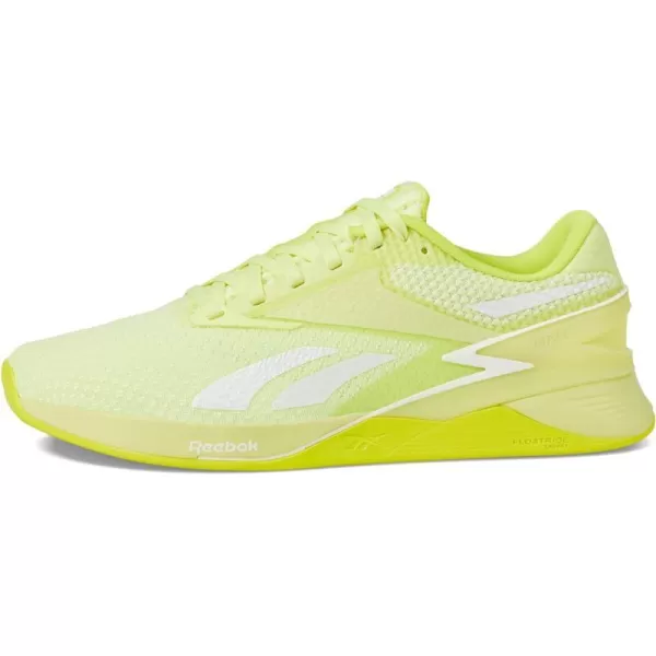 imageReebok Womens Nano X3 Training ShoesEnergy GlowSolar Acid YellowWhite