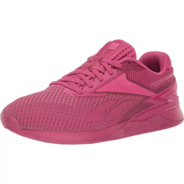 imageReebok Womens Nano X3 Training ShoesSemi Proud PinkLaser Pink