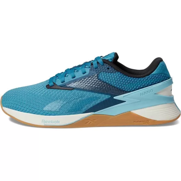 imageReebok Womens Nano X3 Traning SneakerSteely BlueBlue PearlBlack