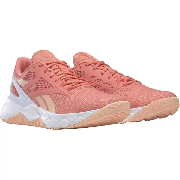 imageReebok Womens Nanoflex TR Cross TrainerTwisted CoralAura OrangeWhite