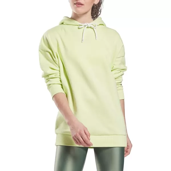 imageReebok Womens Oversized Fleece Hoodie Energy Glow Core 10