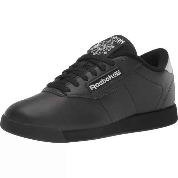 imageReebok Womens Princess Sneaker in BlackSilver MetallicBlack