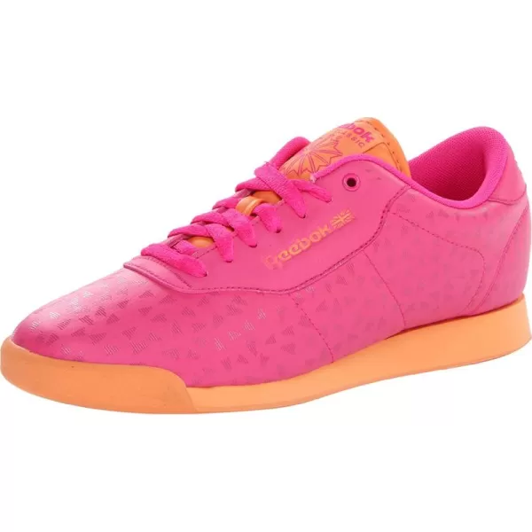 imageReebok Womens Princess Sneaker in Dynamic Pink and Nevada Sunrise