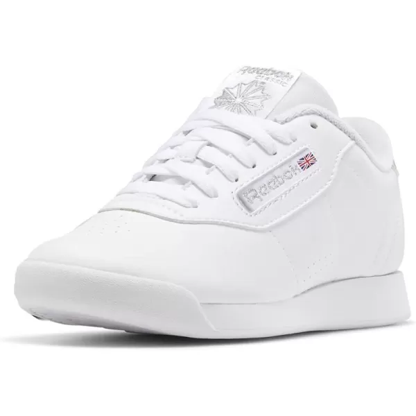 imageReebok Womens Princess Sneaker in Ftwr WhiteFtwr WhiteSilver Met