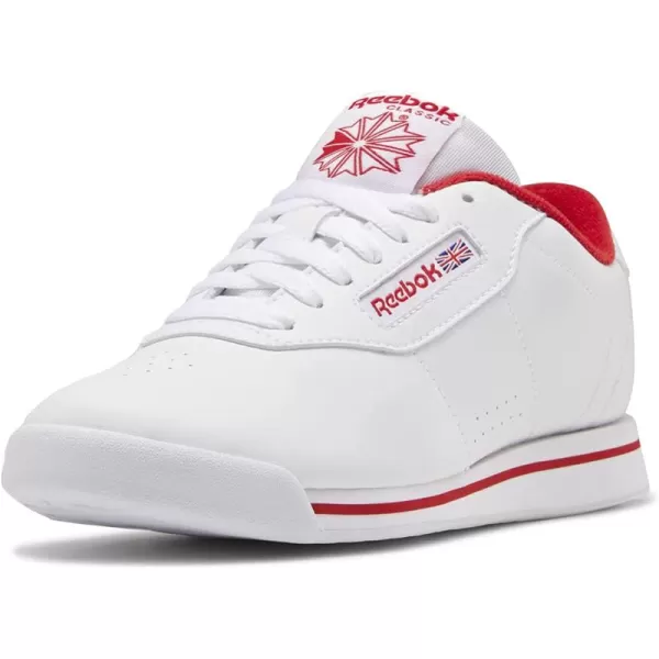 imageReebok Womens Princess Sneaker in White White and Vector Red