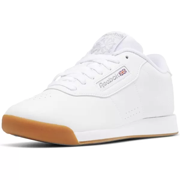 imageReebok Womens Princess Sneaker in White and Gum