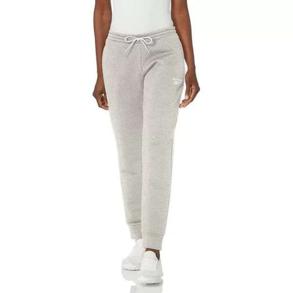 imageReebok Womens Standard Fleece JoggersMedium Heather Grey