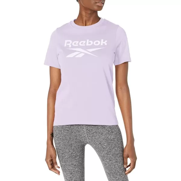 imageReebok Womens Tee with a Big Purple Oasis Logo