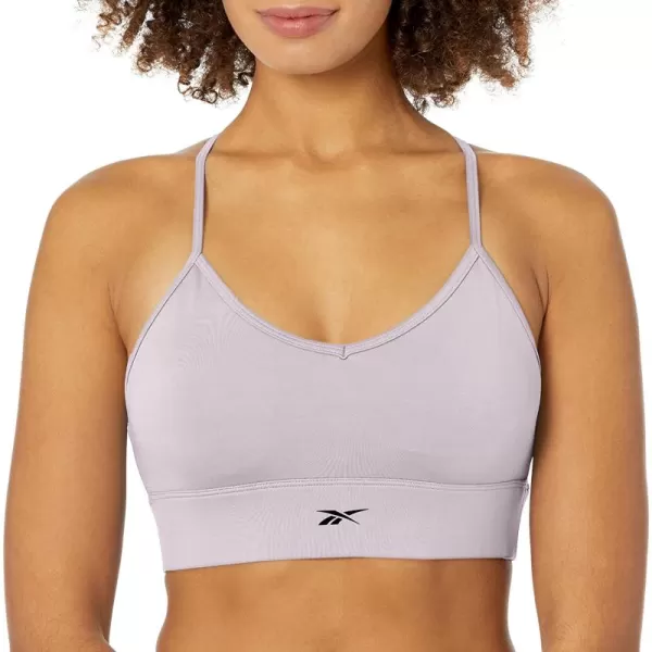 imageReebok Womens TriBack Sports Bra Light Support  Quartz Glow