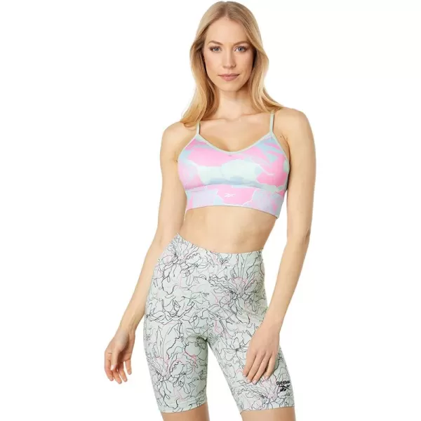 imageReebok Womens TriBack Sports Bra Light Support Light SagePink