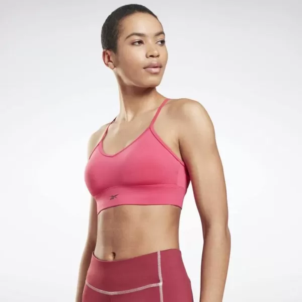 imageReebok Womens TriBack Sports Bra Light SupportPursuit Pink