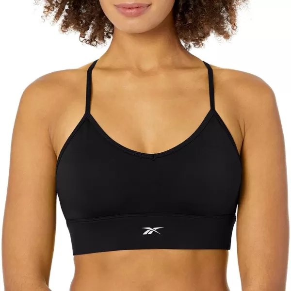 imageReebok Womens TriBack Sports Bra Night Black