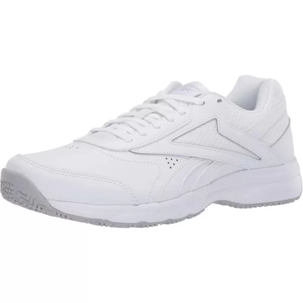 imageReebok Womens Work N Cushion Walking ShoeWork N Cushion 4103 WhiteCold GreyWhite