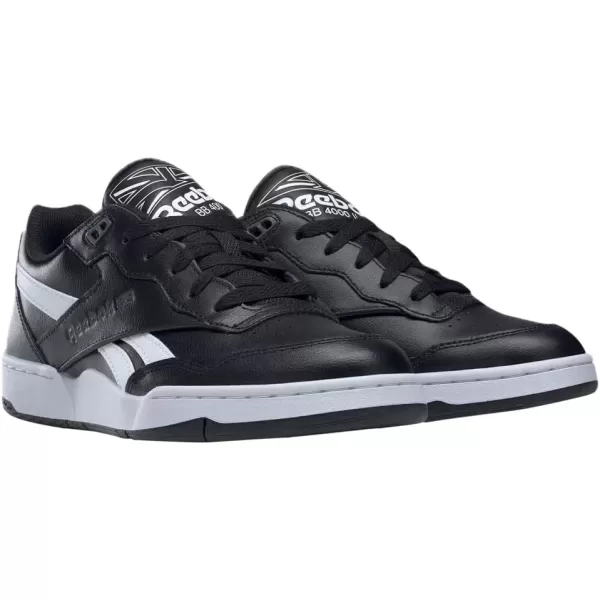 imageReebok Unisex Adult BB 4000 II Basketball ShoeBlackWhitePure Grey