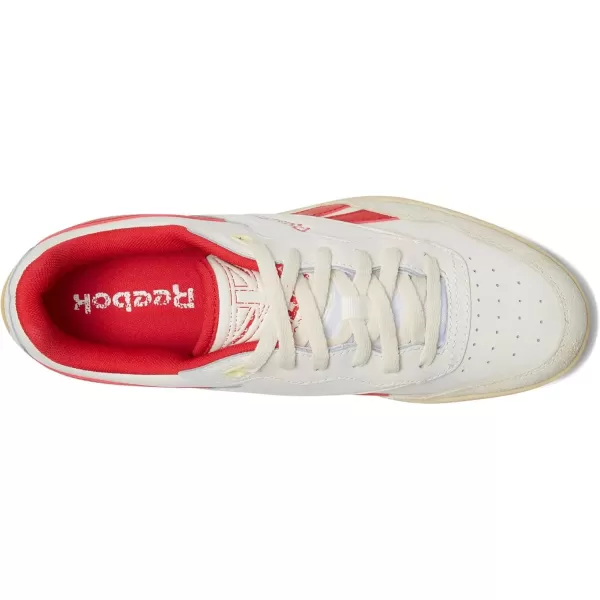 imageReebok Unisex Adult BB 4000 II Basketball ShoeChalkWeathered WhiteVector Red