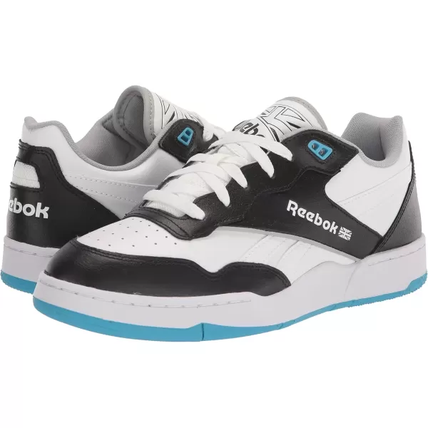 imageReebok Unisex Adult BB 4000 II Basketball ShoeCore BlackRadiant AquaFtwr White